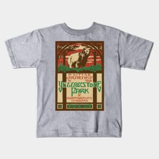 Yellowstone Park Vintage Design Kids T-Shirt